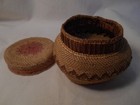Native American Lidded Northwest Coast Quileute Basket With Lid
