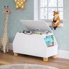 Storage Organizer With Childrens Bookshelf Side Slots For Kids Game And Book