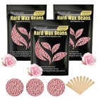 Painless Hard Wax Beans For Hair Removal  10 5oz Upgraded Formula For Face  E   