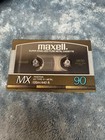 Lot Of 3 Maxell Mx 90 Vintage Blank Audio Cassette Tape Metal Japan New Sealed 