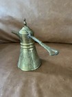 Antique Islamic Brass Dallah Coffee Pot Nizwa  Oman