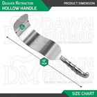 Deaver Retractor 4  X 13  Hollow Handle Surgical Medical Instrument German Grade
