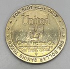 1999 Bourbon Street Casino Las Vegas Nv  1 Slot Token - United Coin Machine Co