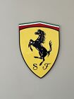 Large 18    Shield Ferrari  Racing Inspired Aluminum Sign