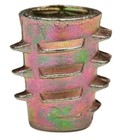 E-z Lok 10-24 Die Cast Zinc Alloy Hex-drive Threaded Insert For Wood 100 Pieces