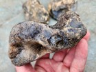 Indian Black Skin Agates  Lot Of 4 Rough Agates  Ideal For Lapidary  4 Lbs Total