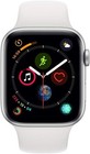 Apple Watch Series 4 44mm Silver Aluminum White Sport Band Gps cellular V  Good