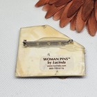 Vintage Woman Pins By Lucinda Brooch Pin Jewelry