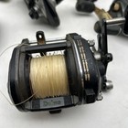 Lot Of 7 Vtg Fishing Reels Open Faced   Baitcast Reels  used   Dirty  Working 