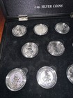 Royal Mint Queen   s Beasts Complete Set 2oz  9999 Silver Coins  Display Case 22oz