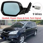 Fits Honda Crv 2007-2011 Driver Side Automatic Folding Power Heated View Mirror