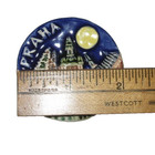Praha Prague Souvenir Magnet Czech Republic Skyline Buildings
