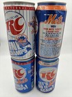 1986 Ny Mets Rc Cola Promo Soda Cans Mlb Baseball