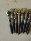  8  Vintage 1970 s Slingerland Snare Drum Square Headed Tension Rods-1 And 3 4 