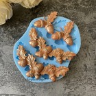Food Grade Silicone Mold Nut Fruit Chocolate Fondant Cake Decoration Baking Mold