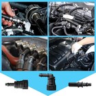 Fuel Line Quick Connect Kit 24pcs assorted 5 16 3 8 Fuel Line Fittings Nylon Str