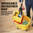 Rubbermaid Commercial Products Adaptable Microfiber Sliding Flat Mop