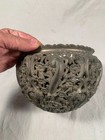 Victorian Cast Spelter Banquet Oil Lamp Fount Holder Or Hanging Library Lamp