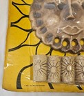 Vintage 1970s Celestial Sun Macrame Kit Beads Nip Groovy Mr  Sunshine Rare 