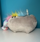 Gund Pusheen Plush Pusheenicorn Stuffed Animal Rainbow Cat Unicorn 12 