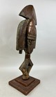 Bakota Wood And Metal Strips Guardian Figure Gabon