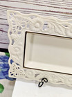 Lenox Porcelain Butterflies And Lace 12  Rectangular  Trinket Tray