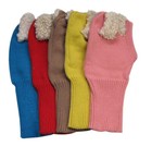 Cute Baby Toddler Warm Winter Beanie Hat Hooded Scarf Earflap Knitted Cap Kids