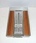 Vintage Metal Desk Pop Up Address Directory Book Mid Century Modern