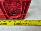 Vintage Coca-cola Red Plastic 12-bottle Crate 15x11 Stackable Huskylite Style