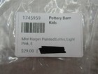 Pottery Barn Kids Baby Nursery Mini Harper Painted Letter   E   Light Pink 4005b