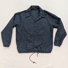 David Peyser The Warm-up Jacket Size L Vintage Windbreaker Lighweight Snap