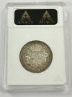 1800-mo Fm Mexico 2 Reales Silver Ms-62 Anacs   7354