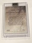 Laura Dern As Admiral Holdo 2018 Topps Star Wars Stellar Autograph Card Auto  40