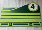 Vintage Walt Disney World Bus Stop Directory Topper Sign  4 Disney Property Prop