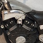 Maisto Yamaha Vmax Black   Silver Diecast Model Motorcycle 1 18 Toy  Bike