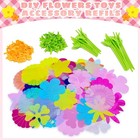 Weirtoya Flower Bouquet Craft Kit Refill Set Making 28 Bouquets  