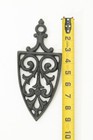 Vintage Cast Iron Trivet With A Cathedral Or Gothic Style Design 9 