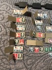 Vintage 1970s 3 Lever Coin Operated Us Postage Stamp Vending Machine With Key