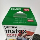New Fujifilm Instax Mini Instant Film Twin Pack 20 Exposures Sealed Expired 2022