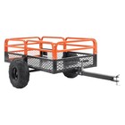 1500lb Heavy Duty Atv Dump Trailer 15 Cu ft  With Removable Sides For Atv Utv Tr