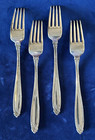 Prelude By International Sterling Silver Forks Set Of 4 Forks 7-1 4  No Mono