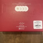 Lenox Set Four 4 Holiday Dinner Plates Holly Scroll Berry Red Trim 10 5   Nib