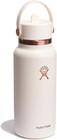 Hydro Flask 32 Oz Wide Flex Straw Cap Ivory Rose Gold