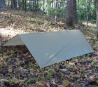 5col Ultralight Tarp Orange Ripstop Nylon Backpacking Rain Fly Shelter 4 6 x7 