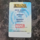 Rare Thanos Card - Marvel Avengers Arcade Coin Pusher Cards