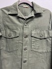 Vintage Us Army  Og-107 Utility Fatigue Shirt