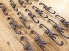 15 Monkey Hooks Plant Cast Iron Small Hook Hanger Kettle Hook Vintage Looking