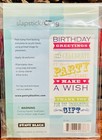 New Penny Black A Wish Cm Rubber Stamp Set Multiple Sentiments Birthday Thanks