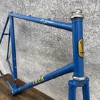 Vintage Trek 400 Series Racing Road Bike Frame 61cm Steel Blue Usa 700c 126mm