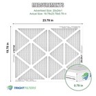 20x24x1 Air Filter 4 Pack  Merv 8 Pleated Hvac Furnace Filter